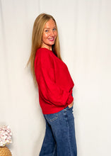 Afbeelding in Gallery-weergave laden, Ruby Sweater - red
