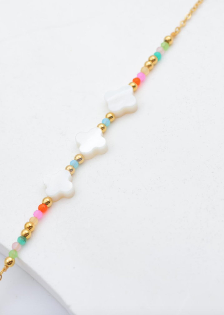 Clover Bracelet - multicolor