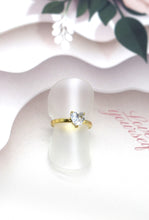 Afbeelding in Gallery-weergave laden, Heart Diamond Ring - gold
